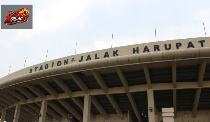 Ảnh tư liệu Persib Bandung hoặc sân Si Jalak Harupat trước trận Persib gặp Thể Công Viettel