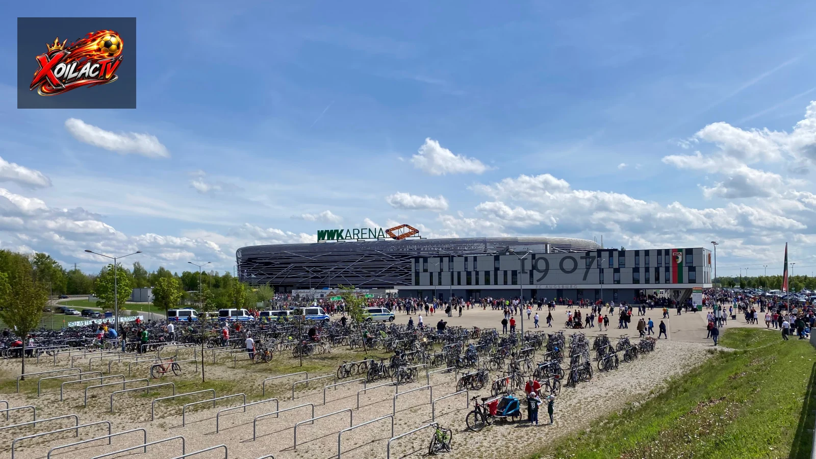 Khung cảnh WWK Arena tại Augsburg