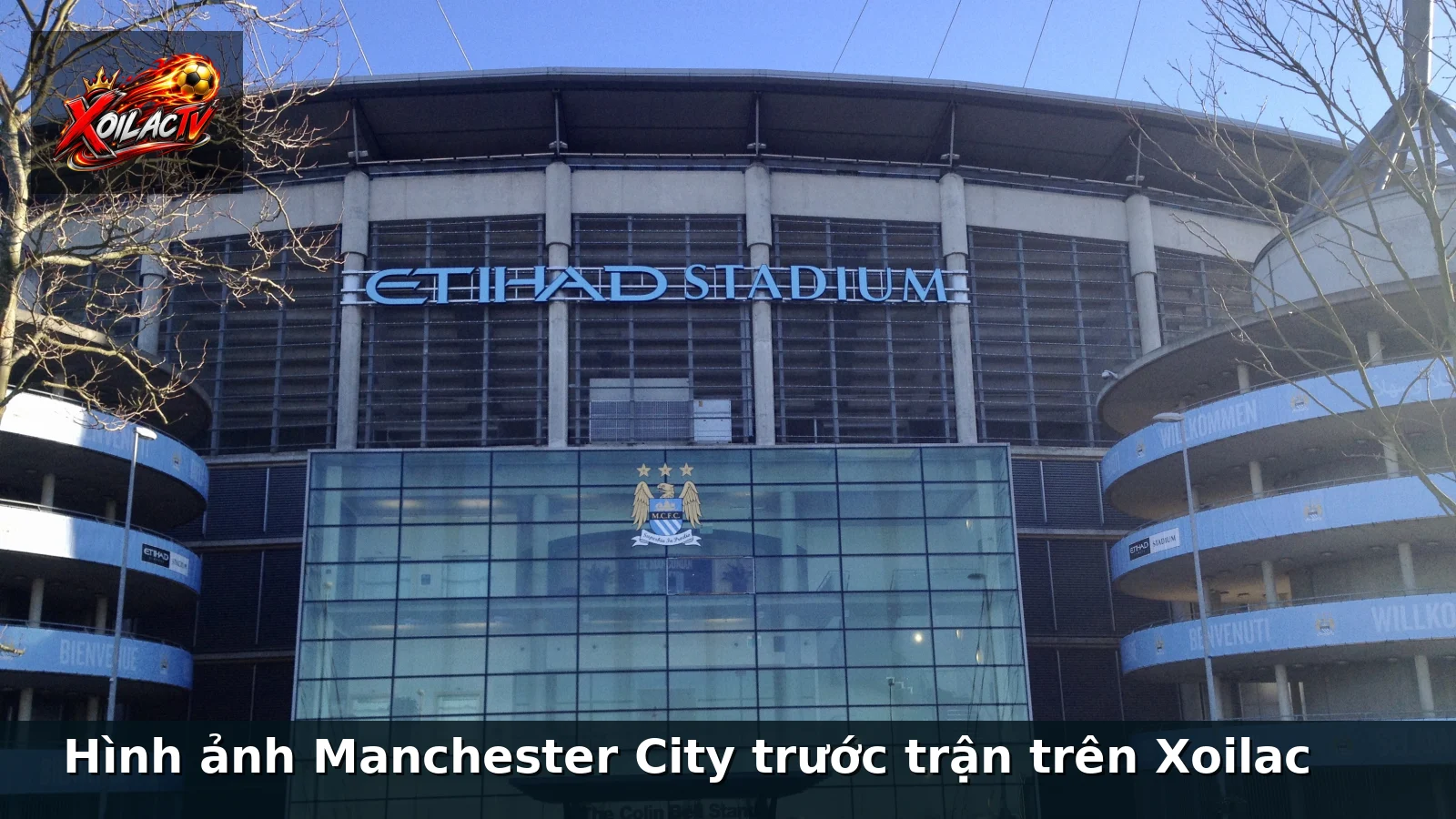 Hình ảnh Manchester City trước trận trên Xoilac
