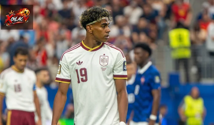Lamine Yamal thi đấu cho đội tuyển Tây Ban Nha tại World Cup 2026