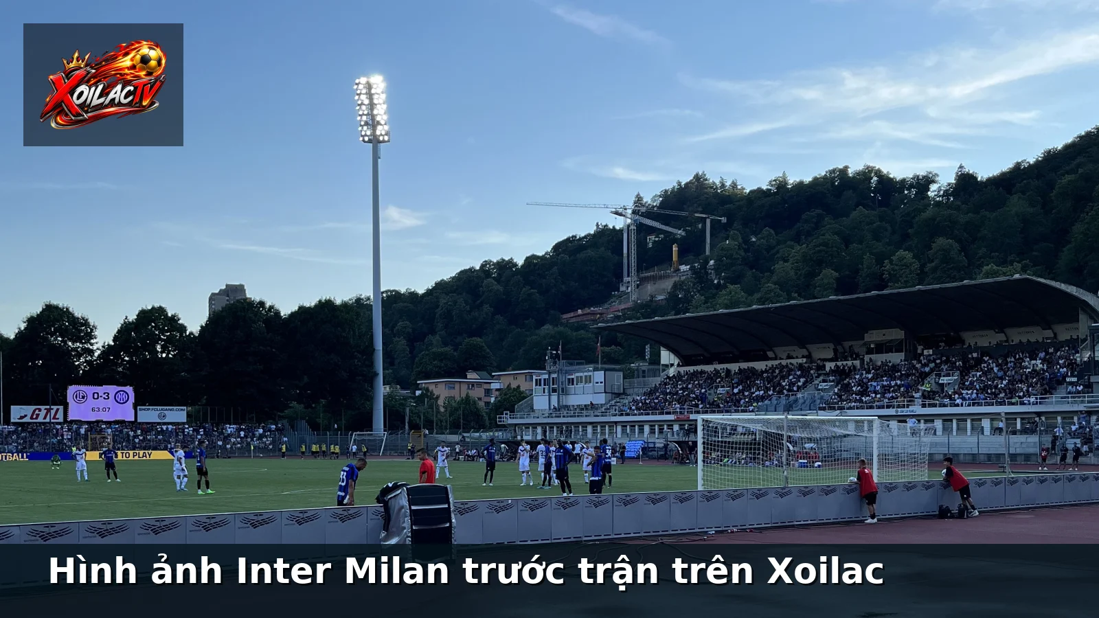 Hình ảnh Inter Milan trước trận trên Xoilac Hình ảnh Inter Milan trước trận trên Xoilac