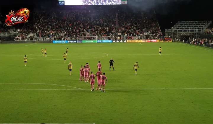 Ảnh tư liệu Inter Miami CF thi đấu trên sân nhà năm 2024