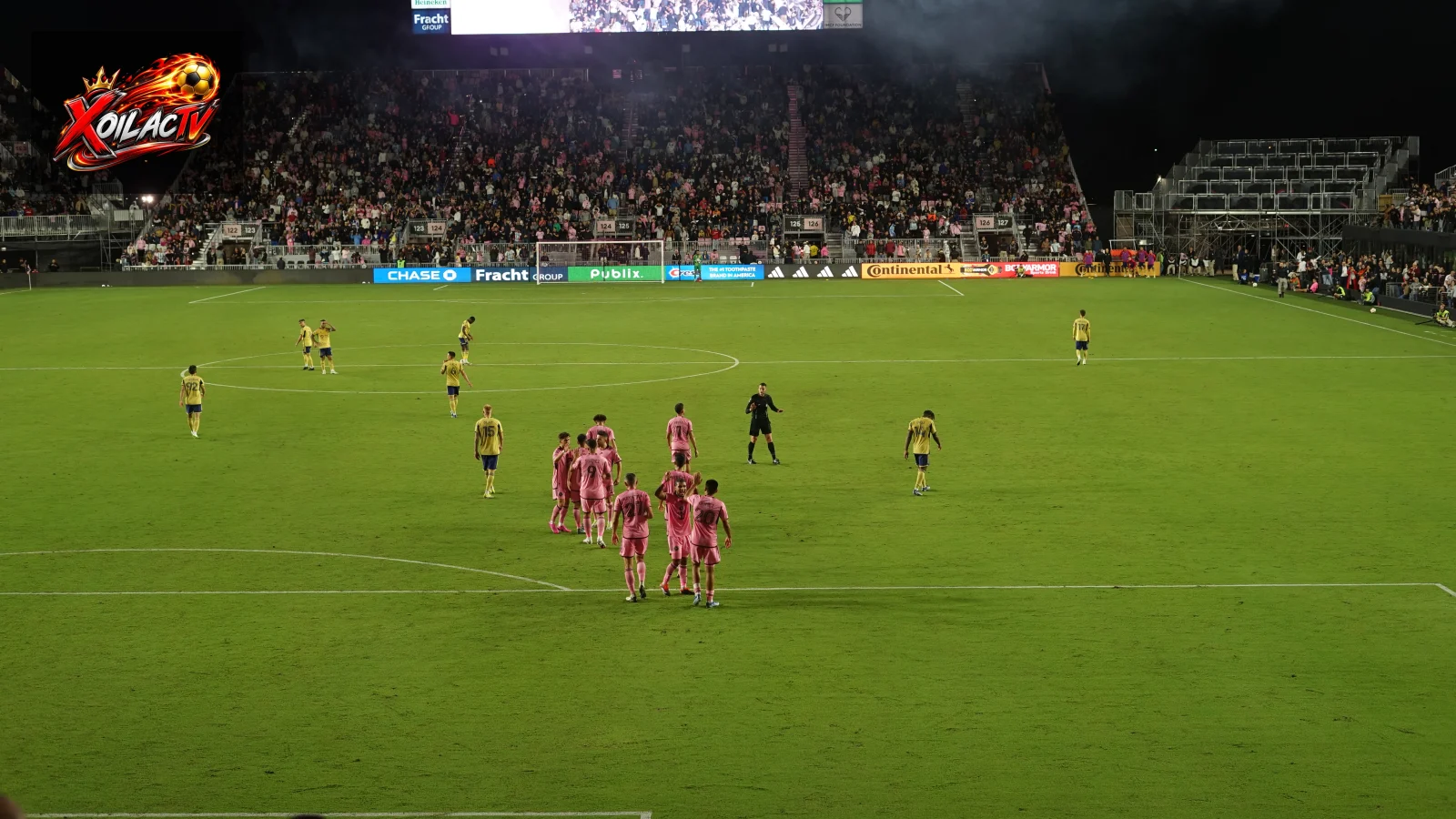 Ảnh tư liệu Inter Miami CF thi đấu trên sân nhà năm 2024