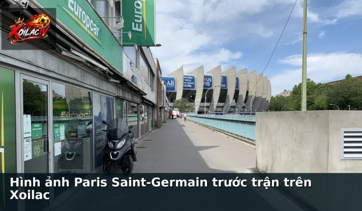 Hình ảnh Paris Saint-Germain trước trận trên Xoilac