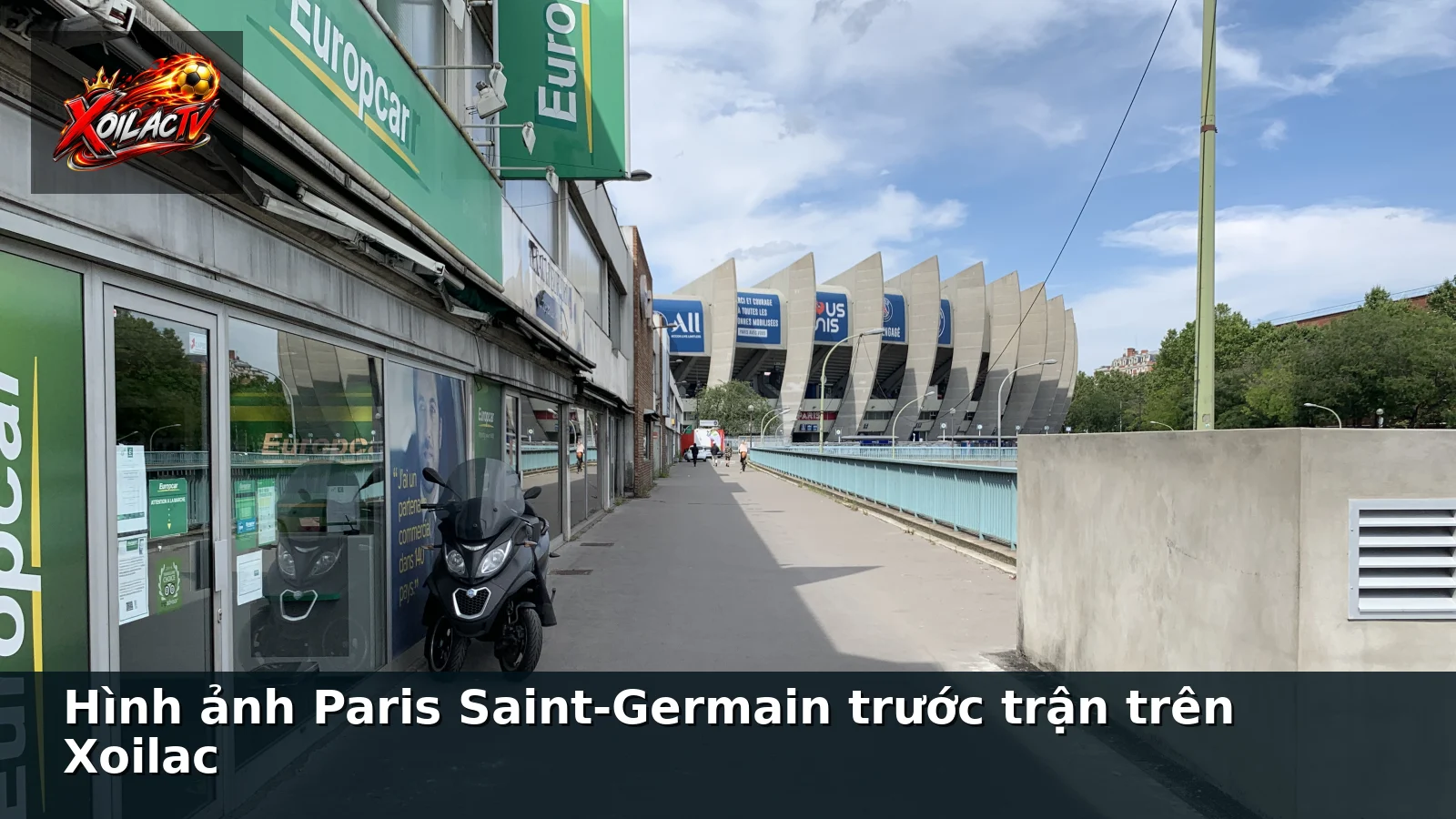 Hình ảnh Paris Saint-Germain trước trận trên Xoilac