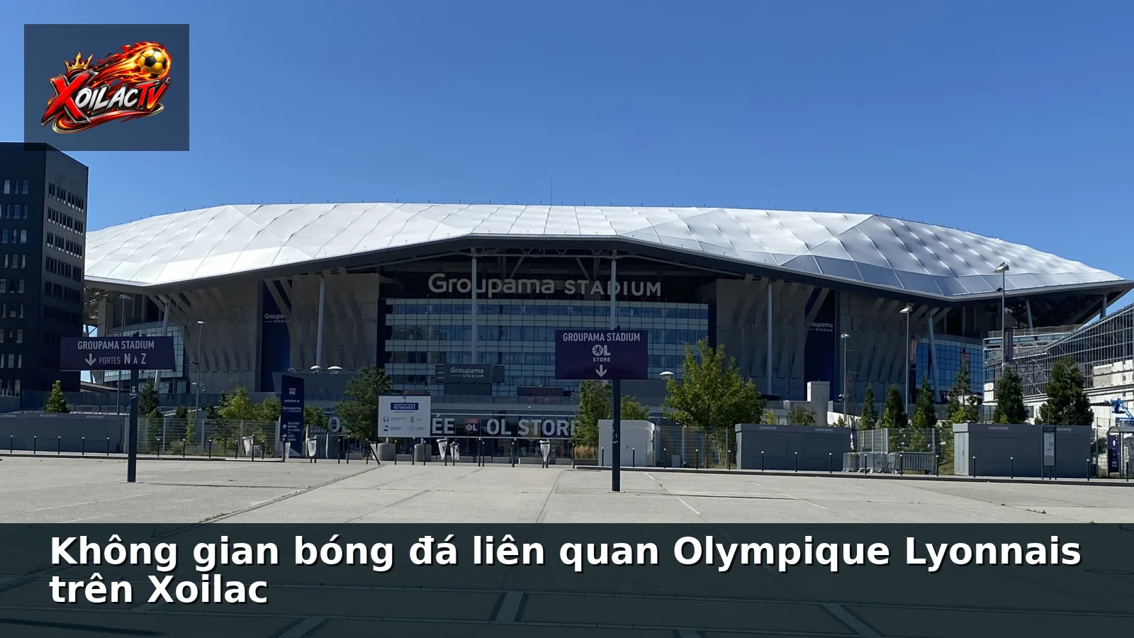 Không gian bóng đá liên quan Olympique Lyonnais trên Xoilac Không gian bóng đá liên quan Olympique Lyonnais trên Xoilac