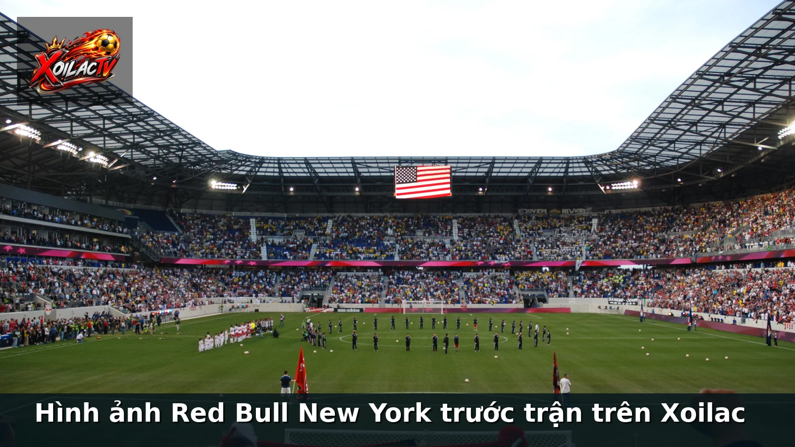 Hình ảnh Red Bull New York trước trận trên Xoilac