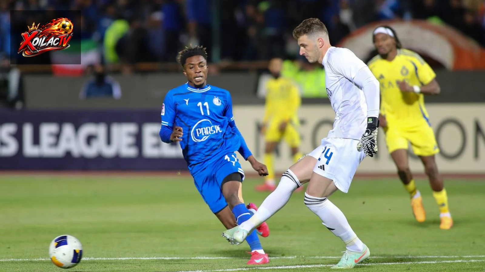 Al-Nassr thi đấu trong trận gặp Esteghlal năm 2025