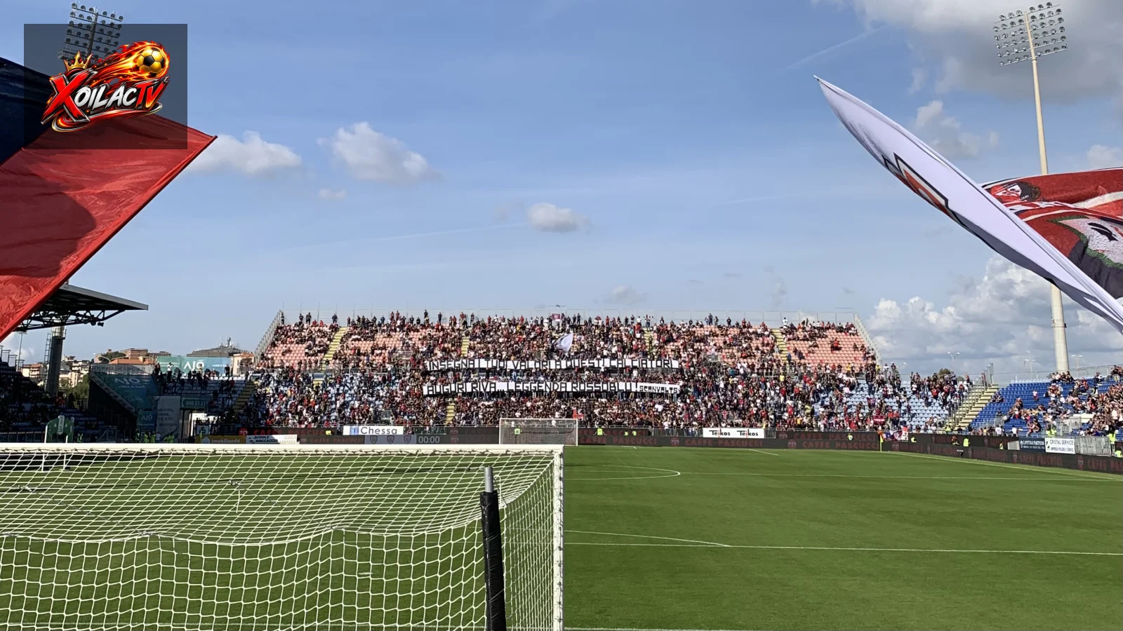 Ảnh tư liệu Cagliari hoặc sân Unipol Domus trước trận Cagliari gặp Juventus